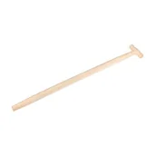 Grabie i motyki - Trzonek drewniany bukowy uchwyt typ T długość 90cm średnica 38mm VERTO 15G061 - miniaturka - grafika 1