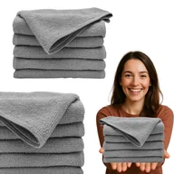 Ręczniki - Ręcznik kąpielowy 50x100 24h-TEXE LIGHT GREY (jasnoszary) - miniaturka - grafika 1