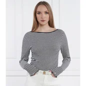 Bluzki damskie - Tommy Hilfiger Bluzka | Slim Fit - miniaturka - grafika 1