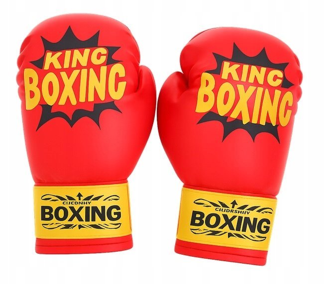 RĘKAWICE BOKSERSKIE TRENINGOWE DLA DZIECI BOKS TRENING ZABAWA SPORT 320-21