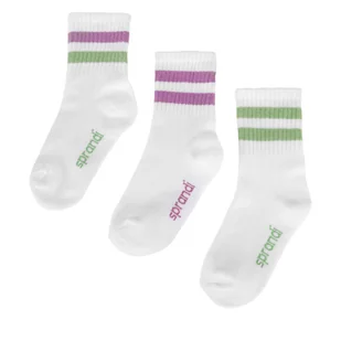 Skarpety Sprandi 0KB-001-SS25 (3-PACK) Biały - Skarpetki dla dzieci - miniaturka - grafika 1