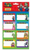 Szkolne artykuły papiernicze - Super Mario Characters - naklejki na zeszyt - miniaturka - grafika 1