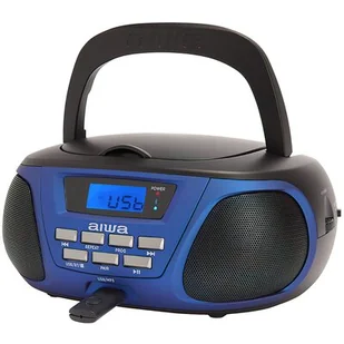 Aiwa BBTU-300BL niebieskie - Radioodtwarzacze - miniaturka - grafika 1