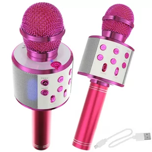 Mikrofon Bezprzewodowy Karaoke Bluetooth Głośnik IZOXIS - Mikrofony komputerowe - miniaturka - grafika 1