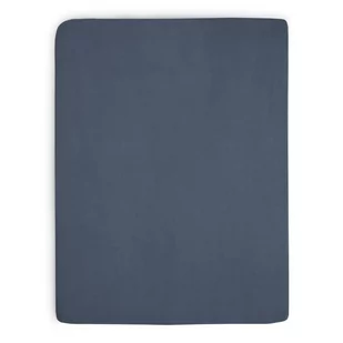 Jollein - Prześcieradło do łóżeczka 60 x 120 cm JEANS BLUE - Prześcieradła dla dzieci - miniaturka - grafika 1
