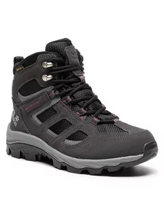 Buty trekkingowe damskie - Jack Wolfskin Trekkingi Vojo 3 Texapore Mid W 4042471 Szary - grafika 1