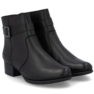 Botki damskie Rieker 78664-00 BLACK R.37 - Botki damskie - miniaturka - grafika 1