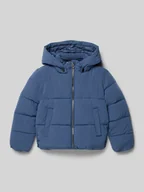 Kurtki i płaszcze dla dziewczynek - Kurtka pikowana o kroju regular fit z odpinanym kapturem model ‘DOLLY LIFE’ - miniaturka - grafika 1