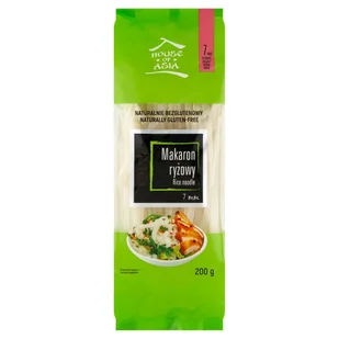 House of Asia Bezglutenowy makaron ryżowy 7 mm 200 g SMALL0703-4703-Uniw - Makaron - miniaturka - grafika 1