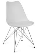 Krzesła - Sofotel Nowoczesne krzesło skandynawskie Sofotel Kapra - białe 270101 - miniaturka - grafika 1