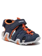 Buty dla chłopców - Geox Sandały B S. Kraze A B1524A-0CE15 C0659 M Granatowy - miniaturka - grafika 1