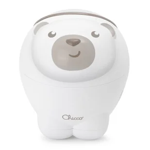 Chicco First Dreams Miś Polarny 2w1 Projektor Pozytywka Neutral - Karuzele dla niemowląt - miniaturka - grafika 1