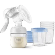 Laktatory - Philips Avent Breast Pumps SCF430/30 + VIA laktator + pojemnik 1 szt. - miniaturka - grafika 1