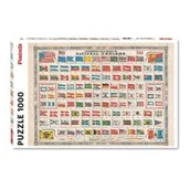 Puzzle - Piatnik Puzzle 1000 Flagi - miniaturka - grafika 1