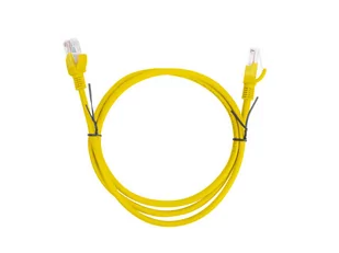 LANBERG Kabel krosowy UTP 5e LANBERG PCU5-10CC-0100-Y, 1 m - Kable komputerowe i do monitorów - miniaturka - grafika 2