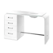 Meble kosmetyczne - VERDI Stolik do manicure Pochłaniacz Pyłu: Z Pochłaniaczem - miniaturka - grafika 1