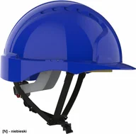 Akcesoria BHP - JSP KAS-EVO3LINE - Hełm EVO3LINE mikro daszek ochrona przed napięciem do 1000 V 6-punktowa więźba - niebieski - miniaturka - grafika 1