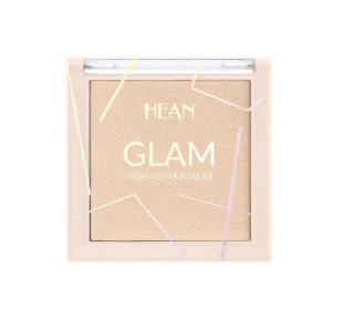 HEAN - GLAM HIGHLIGHTER POWDER - Wielofunkcyjny rozświetlacz do twarzy i ciała - 7,5 g - 200 - LUXURY NUDE - Rozświetlacze do twarzy i ciała - miniaturka - grafika 1