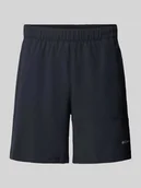 Spodenki męskie - Szorty o kroju regular fit z nadrukiem z logo - miniaturka - grafika 1