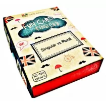 Karty językowe Angielski Fun Card English Singular vs Plural - Książki do nauki języka angielskiego - miniaturka - grafika 1