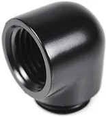 Chłodzenie wodne - Barrow Dazzle Adapter 90 Grad G1/4 Zoll AG auf G1/4 Zoll IG - schwarz TDWT90-B01 B - miniaturka - grafika 1