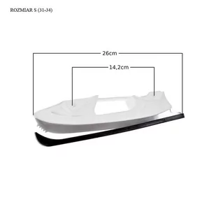 Płozy łyżwowe figurowe (białe) Croxer Optima / Exima - Sporty zimowe - akcesoria - miniaturka - grafika 4