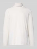 Swetry męskie - Golf o kroju regular fit z mieszanki bawełny - miniaturka - grafika 1