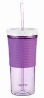 Shakery i bidony sportowe - Contigo Shake & Go z rurką Lilac - miniaturka - grafika 1