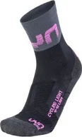 Skarpety termoaktywne - Uyn Skarpety UYN Light Lady Socks Black Grey Rose Violet 2021 37-38 - miniaturka - grafika 1