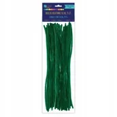 Zabawki kreatywne - DP Craft Druciki kreatywne 30 cm ciemnozielone - miniaturka - grafika 1