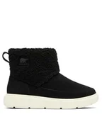 Śniegowce damskie - Sorel Śniegowce Explorer™ III Slip-On Cozy Wp 2079341010 Czarny - miniaturka - grafika 1