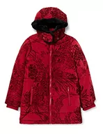 Kurtki i płaszcze dla dziewczynek - Desigual Chaq_Moselle kurtka dla dzieci i dziewcząt, czerwony, 13-14 - miniaturka - grafika 1