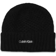 Czapki damskie - Calvin Klein Wełniana czapka - miniaturka - grafika 1