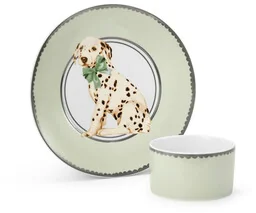 Elodie Details - Zestaw obiadowy porcelanowy - Darling Dalmatians Przykładowa dodatkowa nazwa - Zestawy naczyń dla dzieci - miniaturka - grafika 1