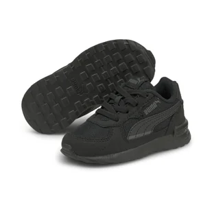 Niemowlęce obuwie sportowe Graviton AC PUMA Black Dark Shadow Gray - Buty dla dziewczynek - miniaturka - grafika 1