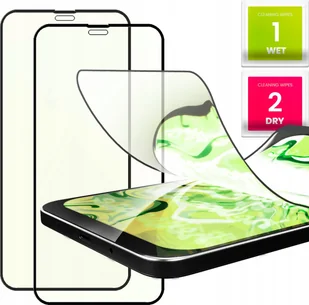 Hello Case 2x Szkło Hybrydowe do Apple iPhone 11 PRO 9H, 5D, ochronne, na cały ekran - Szkła hartowane na telefon - miniaturka - grafika 1