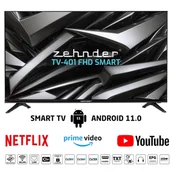 Telewizory - ZEHNDER TV-401 Smart Android FHD - miniaturka - grafika 1