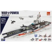 Klocki - Klocki konstrukcyjne Lotniskowiec 785el. MEGA CREATIVE 525207 - miniaturka - grafika 1