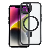 Etui i futerały do telefonów - Futerał Full Matte Mag Cover kompatybilny z MagSafe do IPHONE 14 czarny - miniaturka - grafika 1