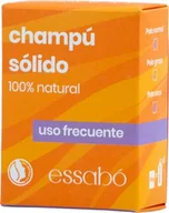 Kosmetyki kąpielowe dla dzieci - Essabó szampon, stały, często używany - w 100% naturalny, na bazie masła mango i oleju rycynowego, wykonany ręcznie, odpowiedni dla dzieci i wrażliwej skóry, bez alergenów, 100 g - miniaturka - grafika 1