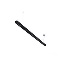 Lampy sufitowe - SLV SPOTLINE Q-LINE 2m 4000K wisząca 30° czarna 1000936 - miniaturka - grafika 1