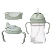 Kubki dla dzieci - b.box Kubek 3w1 zestaw, Sage 240 ml - kubek - miniaturka - grafika 1