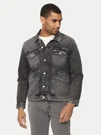Kurtki męskie - Tommy Jeans Kurtka jeansowa Isaac DM0DM19362 Szary Regular Fit - miniaturka - grafika 1