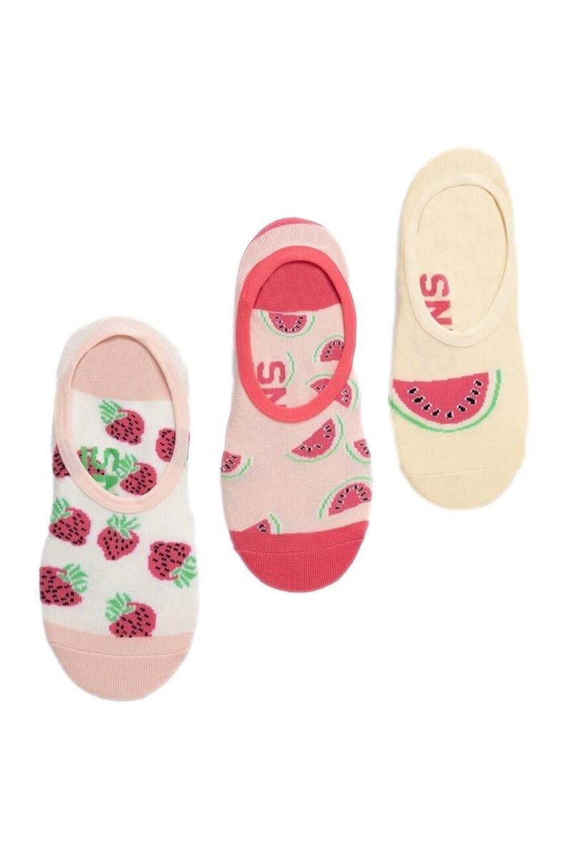 Skarpety Stopki Damskie VANS Fruity Fun Canoodle Chintz Rose(3 pary) VN000GMTCHN1 36,5-41