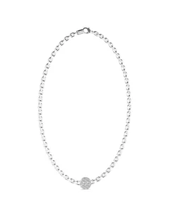 Biżuteria GUESS JUMN03229JWST. Naszyjnik, Kolor szary. Mężczyzna. - Naszyjniki - miniaturka - grafika 1