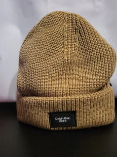 CZAPKA CALVIN KLEIN JEANS Basic - Czapki damskie - miniaturka - grafika 1