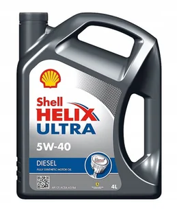 Shell OLEJ 5W-40 HELIX ULTRA DIESEL  4L SHELL 5W40 D 4 K 5W40 D 4-K - Oleje silnikowe - miniaturka - grafika 1