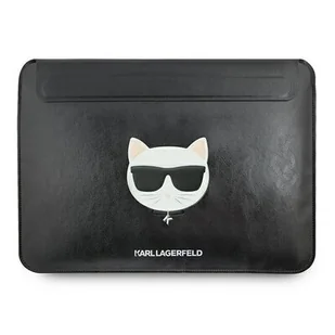 Head Karl Lagerfeld Karl Lagerfeld Sleeve KLCS16CHBK 16" czarny/black Choupette KF000905-0 - Torby na laptopy - miniaturka - grafika 1