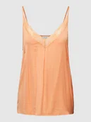 Bluzki damskie - Top bluzkowy z dekoltem w serek model ‘CAVA’ - miniaturka - grafika 1