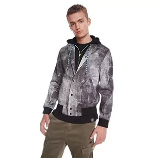 Kurtki damskie - Desigual Damska kurtka 20SMEW432000XXL, czarna, XL (DE) - grafika 1